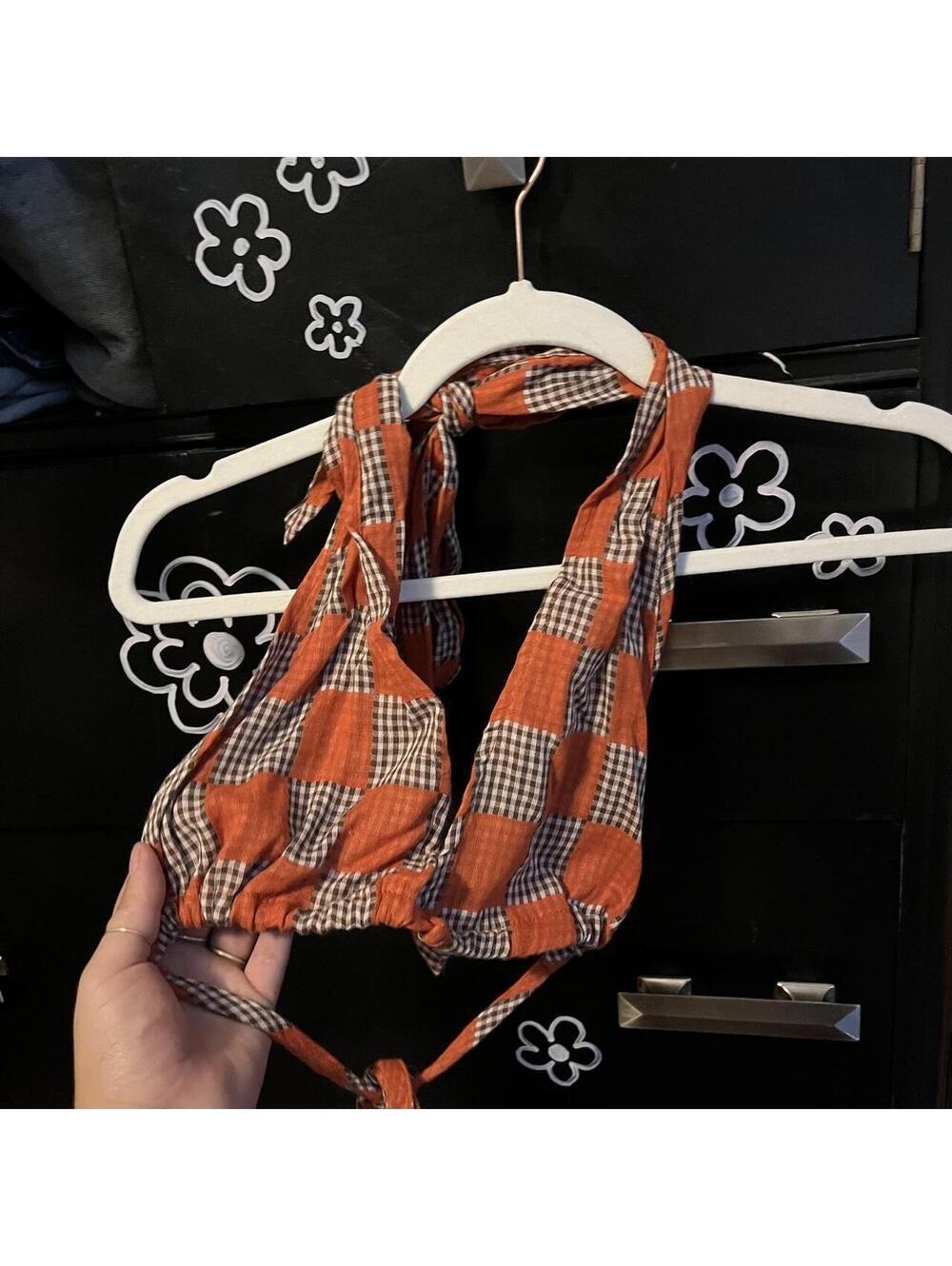 Fashion Brand Company Women's Multi and Orange Vests-tanks-cami